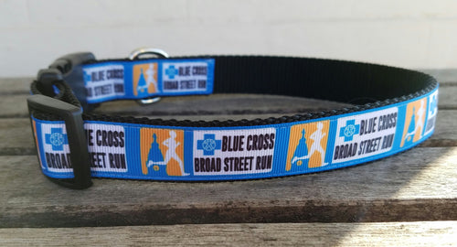 Blue Cross Broad Street Run Dog Collars