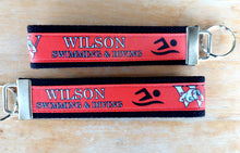 Custom Wilson Swimming & Diving Headbands and Keychains