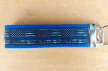 Blue Line Patriotic Headband and Keychain