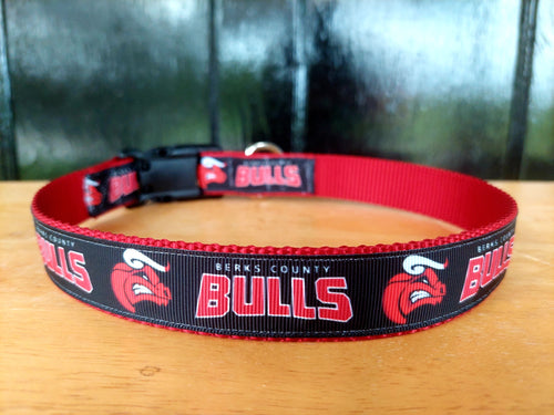 Berks Bulls Custom Dog Collar