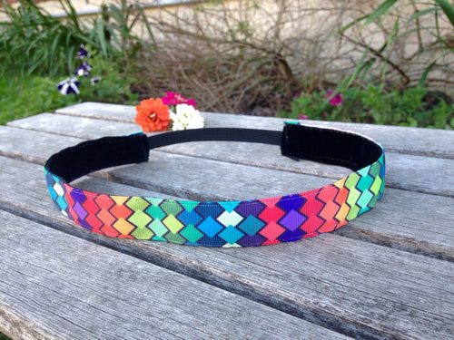 Colorful Diamond Nonslip Headband