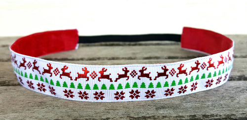 Reindeer Christmas Nonslip Headband