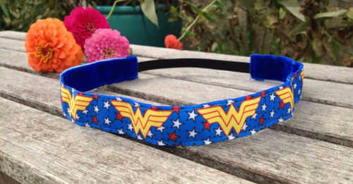 Blue Wonder Woman Nonslip Headband